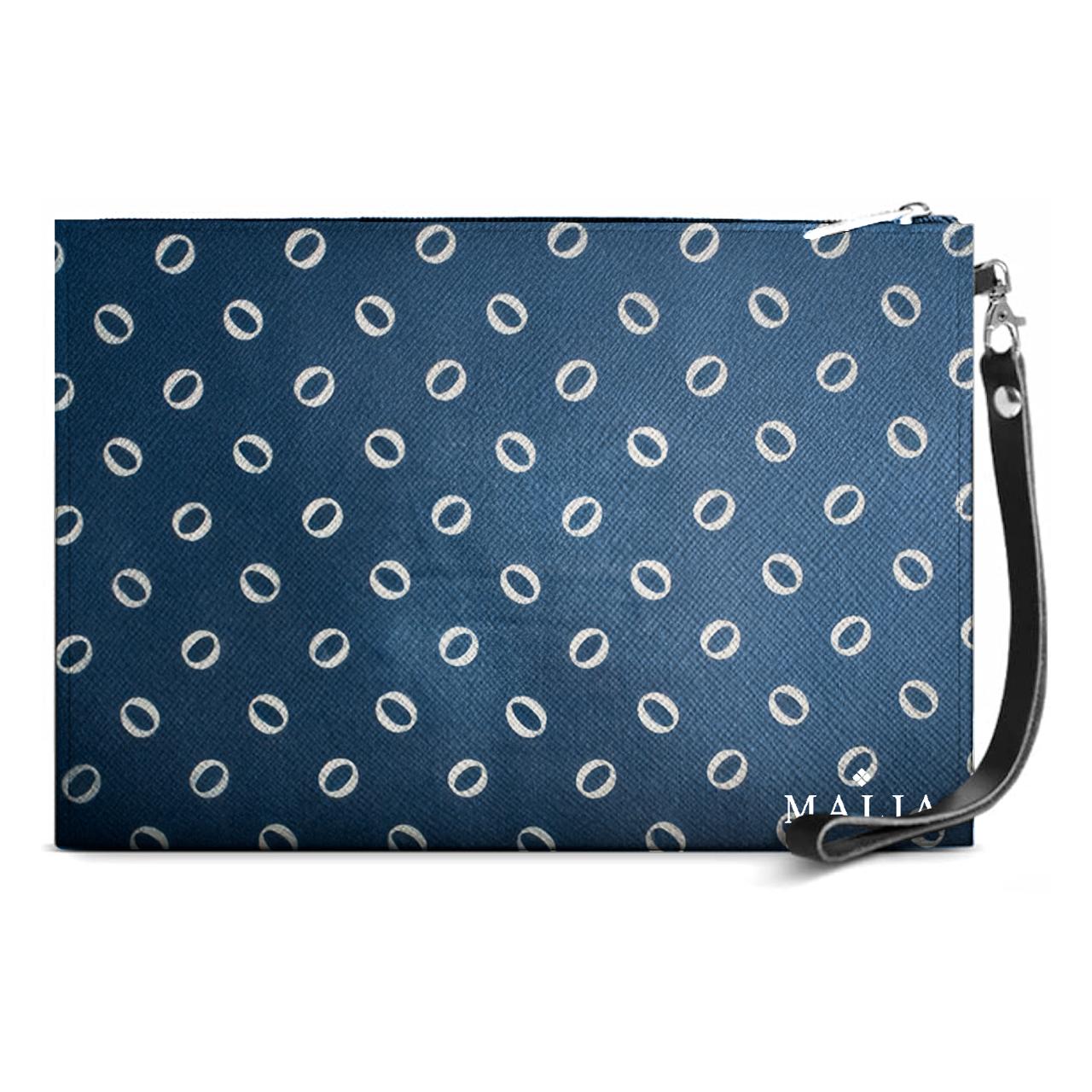 Pochette in vera pelle 100% made in italy unisex ML2502